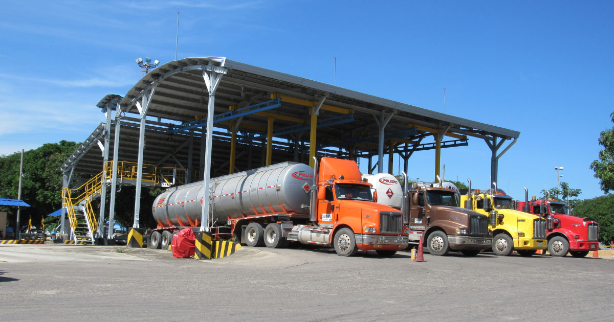 Descargue de hidrocarburos planta CENIT Ayacucho